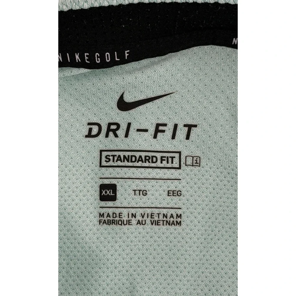 Nike Dri-FIT Green Golf Polo Men's XXL
